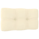 vidaXL háromszemélyes tömör fenyőfa kanapé párnákkal