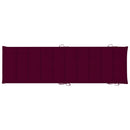 vidaXL 2 db tömör akácfa napozóágy párnákkal