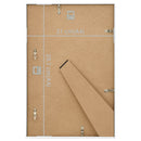 vidaXL 3 db fehér MDF fali/asztali fényképkeret 21 x 29,7 cm