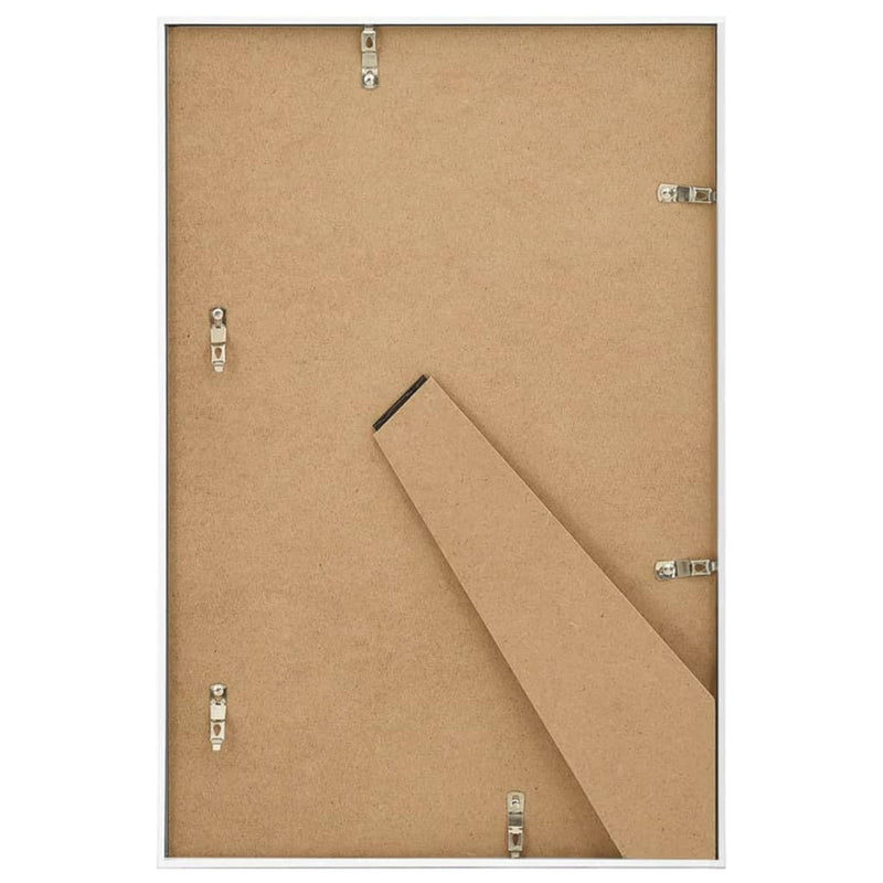 vidaXL 5 db fehér MDF asztali fényképkeret 21 x 29,7 cm