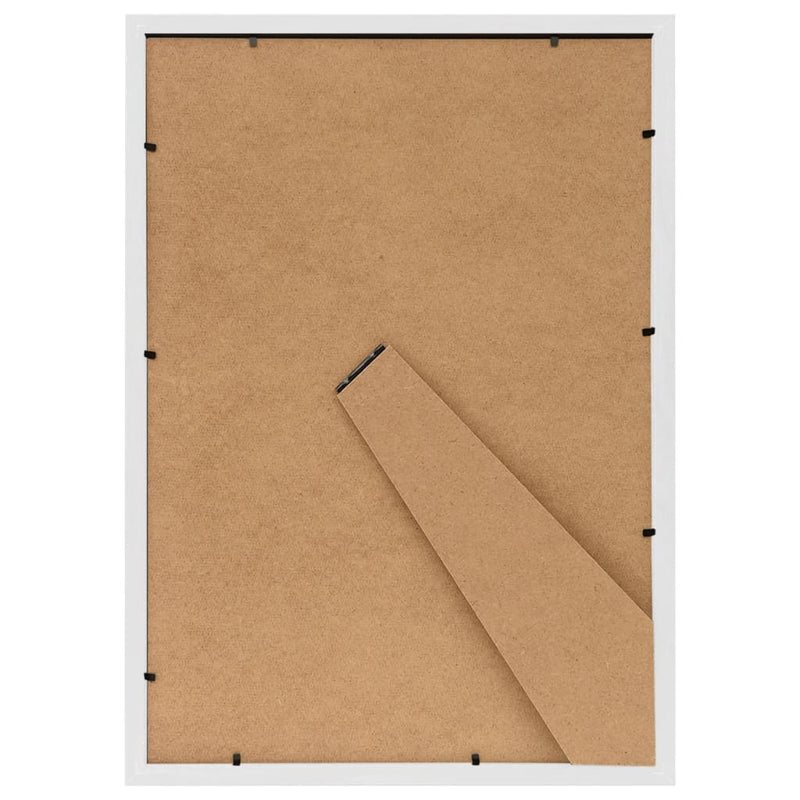 vidaXL 3 db fehér MDF asztali fényképkeret 15 x 21 cm