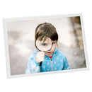 vidaXL 3 db fehér MDF asztali fényképkeret 18 x 24 cm