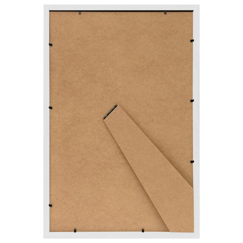 vidaXL 3 db fehér MDF asztali fényképkeret 21 x 29,7 cm