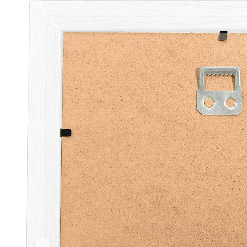 vidaXL fehér MDF fényképkeretszett 10 db 10 x 15 cm-es képhez