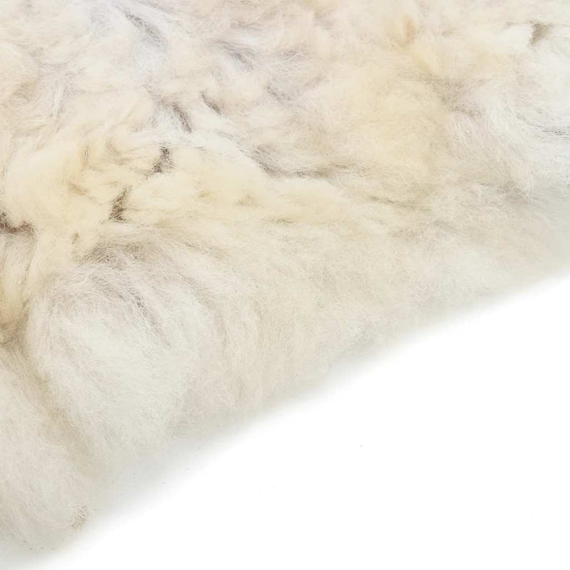 vidaXL krémszínű báránybőr (60-70) x (90-100) cm