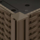 vidaXL polipropilén magaságyás 160 x 40 x 23 cm