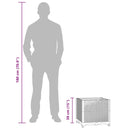 vidaXL polipropilén magaságyás 40 x 40 x 38 cm