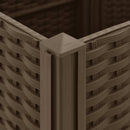 vidaXL polipropilén magaságyás 160 x 40 x 38 cm