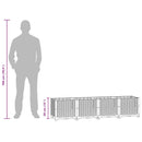 vidaXL polipropilén magaságyás 160 x 40 x 38 cm