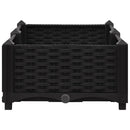 vidaXL polipropilén magaságyás 80 x 40 x 23 cm