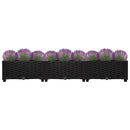 vidaXL polipropilén magaságyás 120 x 40 x 23 cm