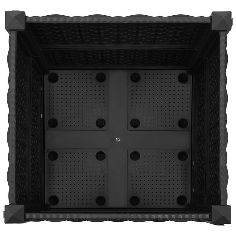 vidaXL polipropilén magaságyás 40 x 40 x 38 cm
