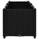 vidaXL polipropilén magaságyás 160 x 40 x 38 cm