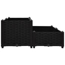 vidaXL polipropilén magaságyás 80 x 80 x 38 cm