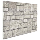 vidaXL Fali panelek 10 pcs Szürke 100 x 50 cm EPS Hab