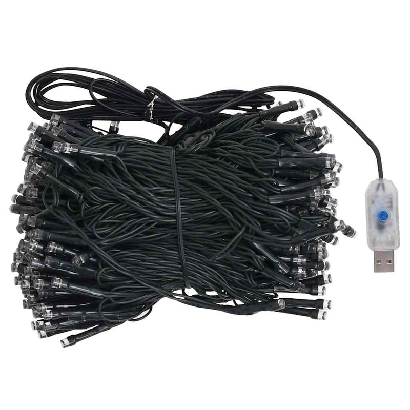 vidaXL zöld PVC megvilágított műkarácsonyfa gömb szettel 120 cm