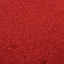 vidaXL piros lábtörlő 80 x 120 cm