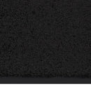 vidaXL fekete lábtörlő 80 x 120 cm