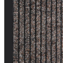 vidaXL bézs csíkos lábtörlő 80 x 120 cm