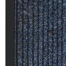 vidaXL kék csíkos lábtörlő 80 x 120 cm