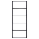 vidaXL fekete acél törölközőtartó 45 x 10 x 115 cm