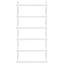 vidaXL fehér acél törölközőtartó 24 x 12 x 48 cm