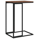 vidaXL fekete szerelt fa kisasztal 40 x 30 x 59 cm