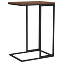 vidaXL fekete szerelt fa kisasztal 40 x 30 x 59 cm