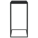 vidaXL fekete szerelt fa kisasztal 40 x 30 x 59 cm