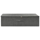 vidaXL antracitszürke szövet tárolódoboz 70 x 40 x 18 cm