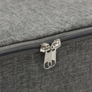 vidaXL antracitszürke szövet tárolódoboz 70 x 40 x 18 cm