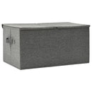 vidaXL antracitszürke szövet tárolódoboz 50 x 30 x 25 cm