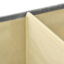 vidaXL 2 db szürke szövet tárolódoboz 50 x 30 x 25 cm
