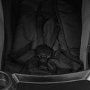 vidaXL sötétszürke-fekete acél 2 az 1-ben babakocsi