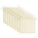 vidaXL 8 db szürke tömör akácfa kerti szék párnákkal