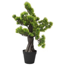 vidaXL zöld cserepes mű fenyőbonsai 60 cm