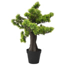 vidaXL zöld cserepes mű fenyőbonsai 60 cm