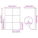 vidaXL fekete zuhanyfal átlátszó ESG üveggel 140 x 195 cm