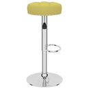 vidaXL 2 db zöld szövet bárszék