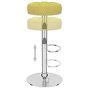 vidaXL 2 db zöld szövet bárszék