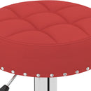 vidaXL 2 db bordó szövet bárszék