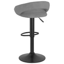 vidaXL 2 db világosszürke bársony bárszék