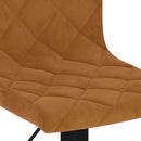 vidaXL 2 db barna bársony bárszék