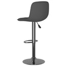 vidaXL 2 db sötétszürke szövet bárszék