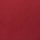 vidaXL 2 db bordó szövet bárszék