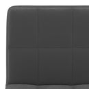 vidaXL fekete bársony bárszék