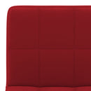 vidaXL 2 db bordó bársony bárszék