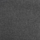 vidaXL 2 db sötétszürke szövet bárszék