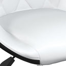 vidaXL 2 db fekete és fehér műbőr bárszék