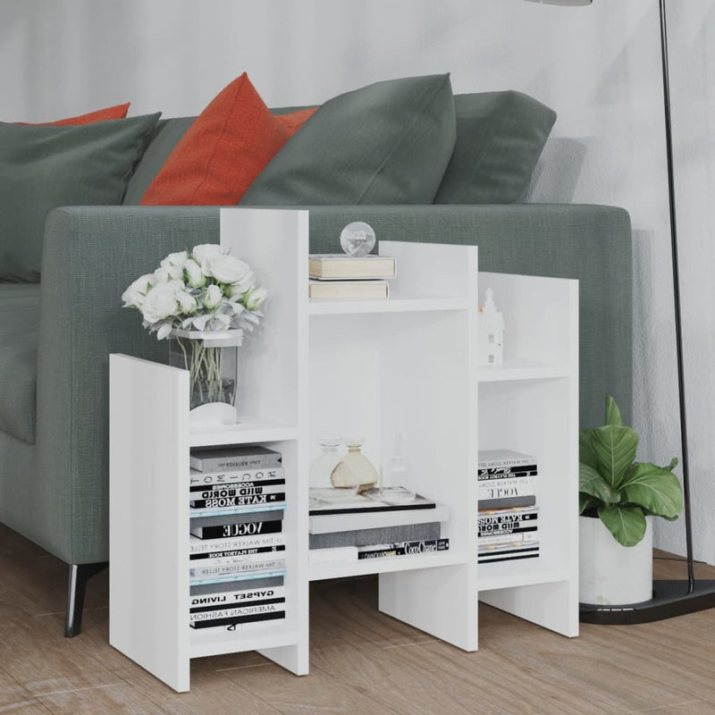 vidaXL fehér szerelt fa kisszekrény 60 x 26 x 60 cm